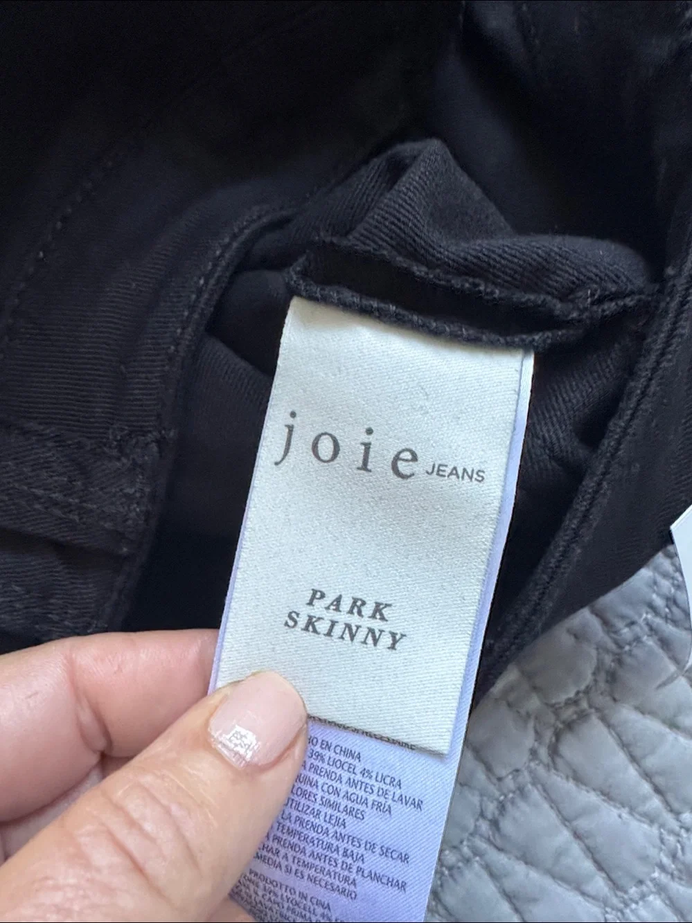 Joie Black Park Skinny Jeans Size 28 - Picture 11 of 14